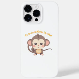 Kutness überlastet: Affe Case-Mate iPhone 14 Pro Max Hülle