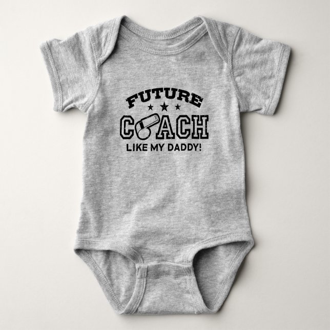 Kutsche wie mein Papa Baby Bodysuit Baby Strampler (Vorderseite)