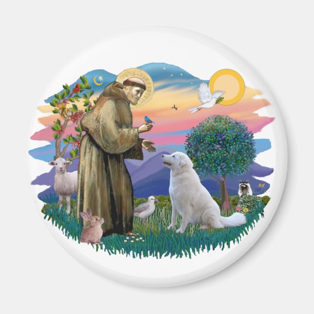 Kuvacz Magnet (Vorne)