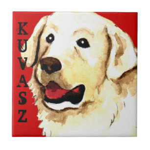 Kuvasz Farbblock Fliese