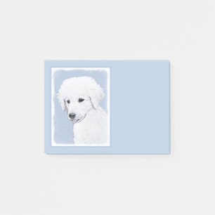 Kuvasz-Malerei - Niedliche Original Hunde-Kunst Post-it Klebezettel