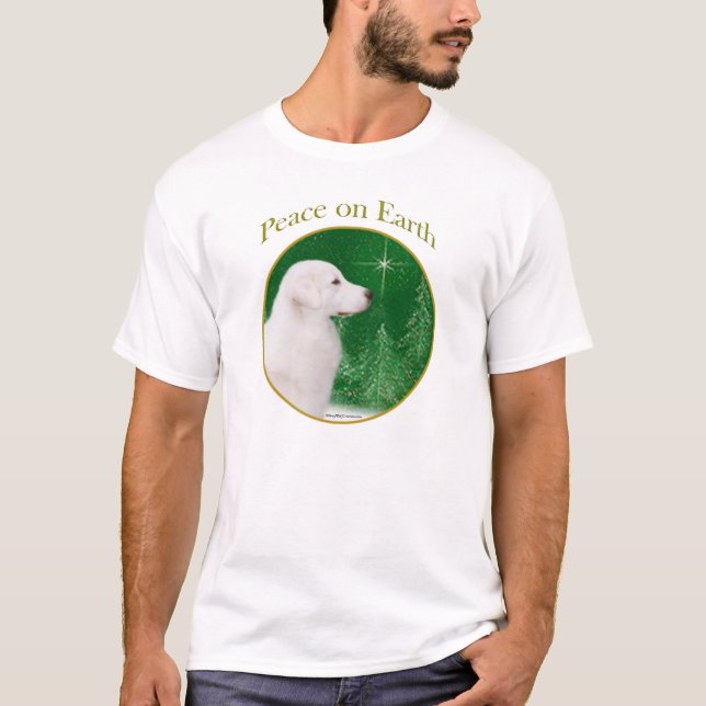 Kuvasz Peace T-Shirt (Vorderseite)