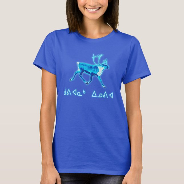 Kuvianak Innovia - Blaue Karibik (Reindeer) T-Shirt (Vorderseite)