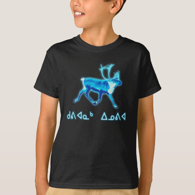 Kuvianak Innovia - Blaue Karibik (Reindeer) T-Shirt (Vorderseite)