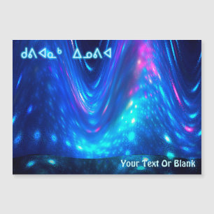 Kuvianak Innovia - Qaanaq - Nordlichter Magnetkarte