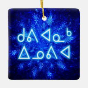 Kuvianak Innovia - Snowburst Keramikornament