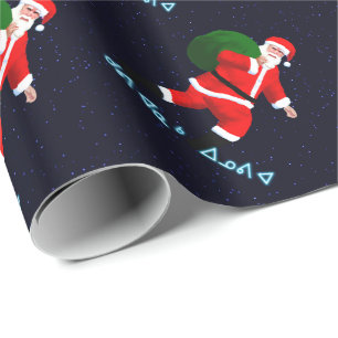 Kuvianak Innovia - Weihnachtsmann Geschenkpapier