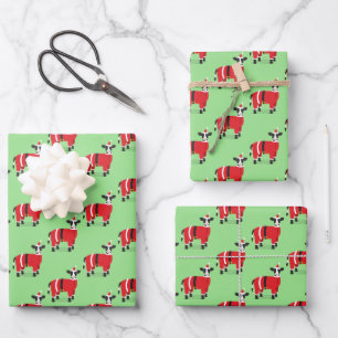 Kuw Santa Novelty Weihnachten Geschenkpapier Set