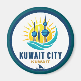 Kuwait City Kuwait Middle East Magnet