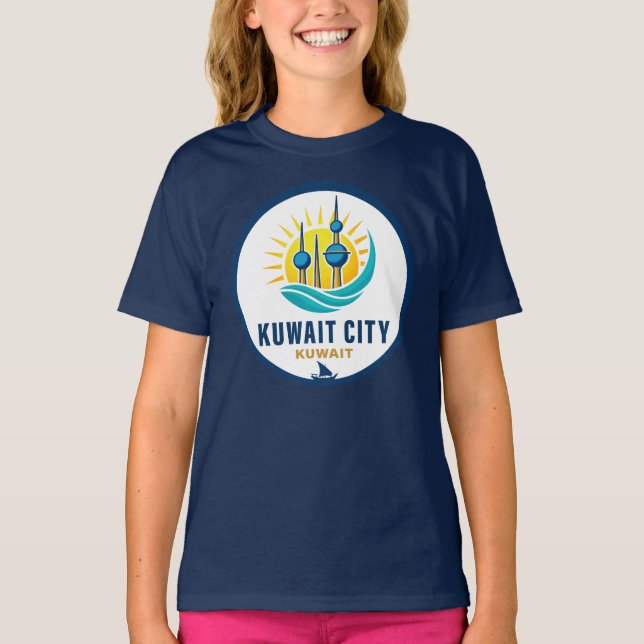 Kuwait City Kuwait Middle East T-Shirt (Vorderseite)