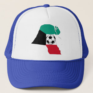 Kuwait-Flag-Karte Truckerkappe