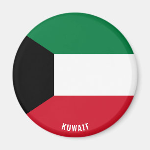 Kuwait Flag Patriotic Magnet