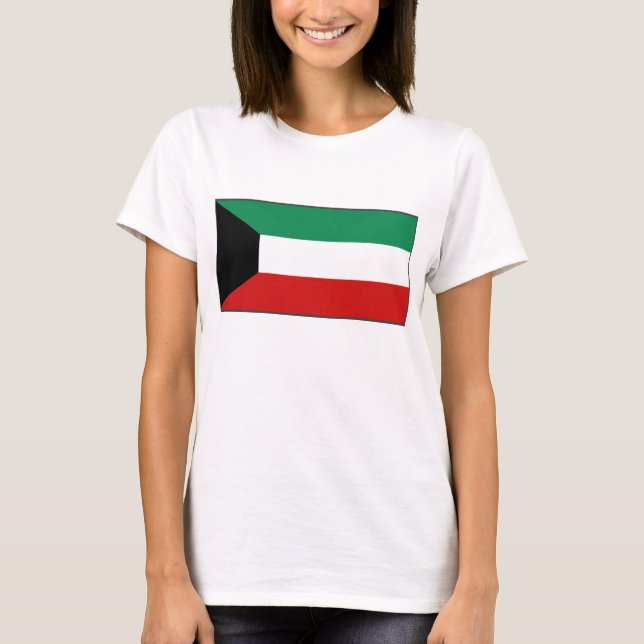 Kuwait Flag x Map T - Shirts (Vorderseite)