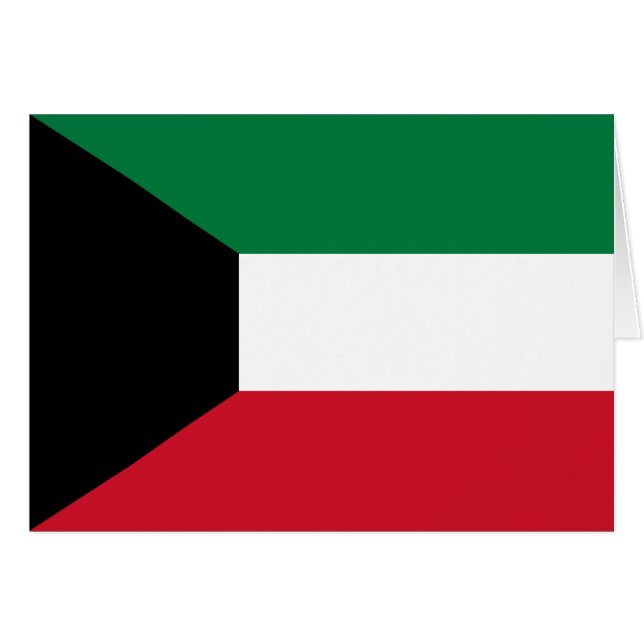 Kuwait-Flagge (Vorderseite (Horizontal))