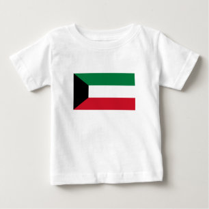 Kuwait-Flagge Baby T-shirt