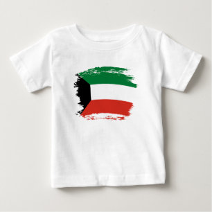 Kuwait-Flagge Baby T-shirt