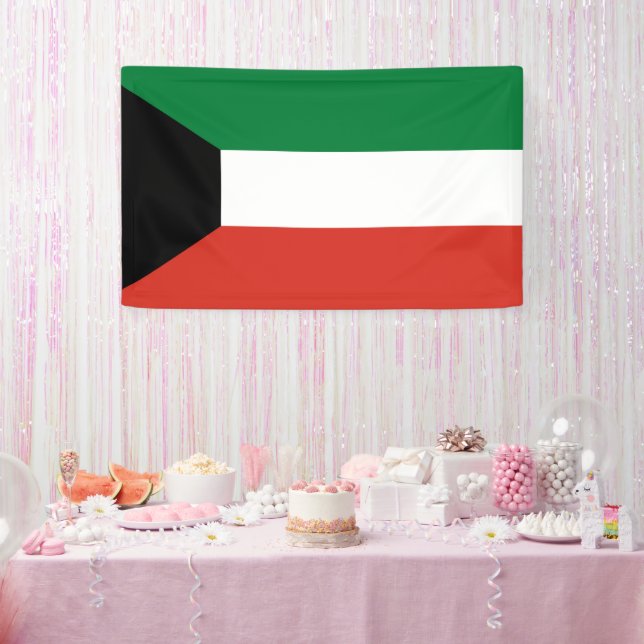 Kuwait-Flagge Banner (Party)