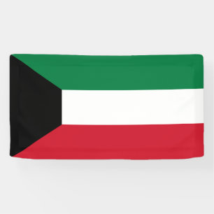 Kuwait-Flagge Banner