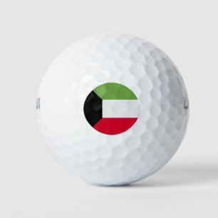 Kuwait-Flagge Golfball