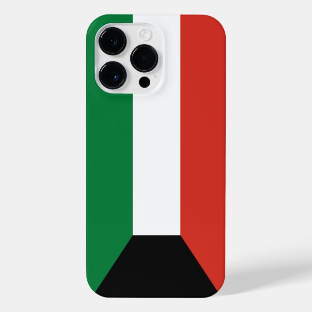 Kuwait-Flagge iPhone Hülle (Rückseite)