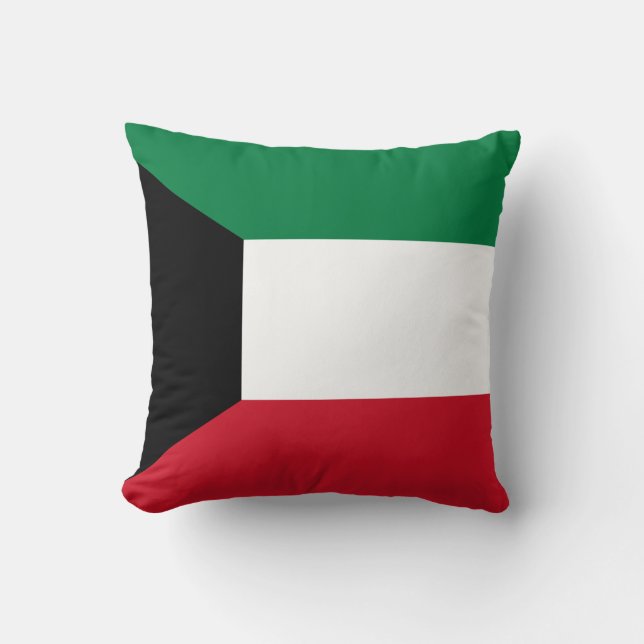 Kuwait-Flagge Kissen (Vorderseite)