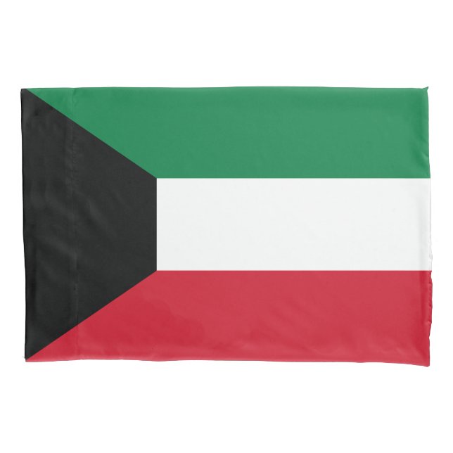 Kuwait-Flagge Kissenbezug (Vorderseite)