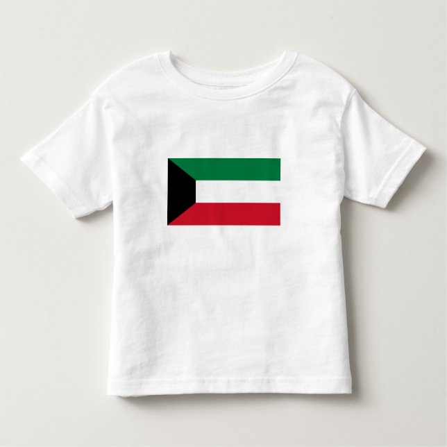 Kuwait-Flagge Kleinkind T-shirt (Vorderseite)