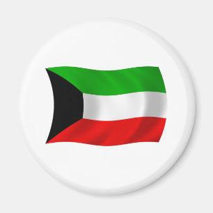 Kuwait-Flagge-Magnet Magnet