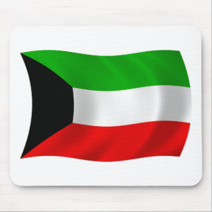 Kuwait-Flagge-Mauspad Mousepad