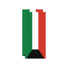 Kuwait-Flagge Menükarte