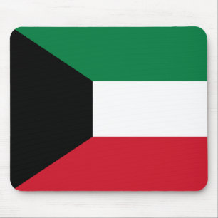 Kuwait-Flagge Mousepad
