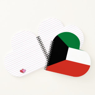 Kuwait-Flagge Notizbuch