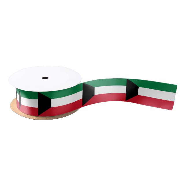 Kuwait-Flagge Satinband (Spule)