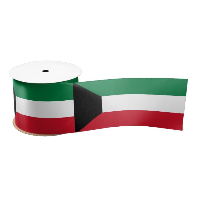Kuwait-Flagge Satinband (Spule)