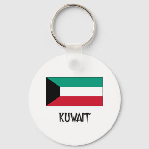 Kuwait-Flagge Schlüsselanhänger