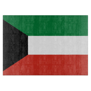 Kuwait-Flagge Schneidebrett