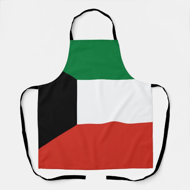 Kuwait-Flagge Schürze (Vorderseite)