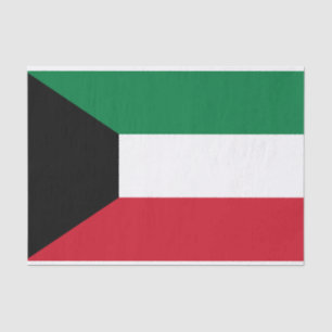 Kuwait-Flagge Seidenpapier