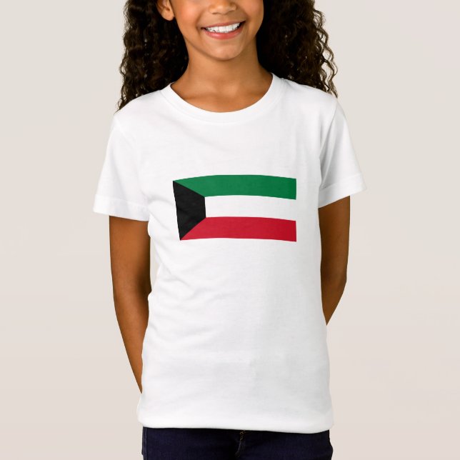 Kuwait-Flagge T-Shirt (Vorderseite)