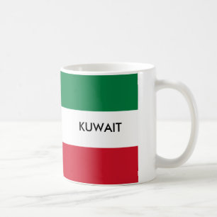 Kuwait-Flaggen-Tasse Tasse