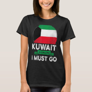 Kuwait fordert, dass ich Kuwaits Heritage Roots ge T-Shirt