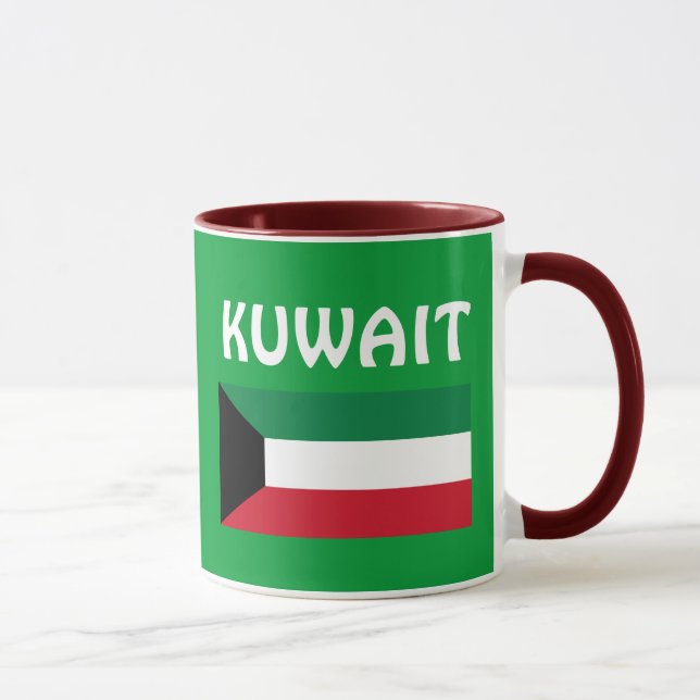 Kuwait* Kilowatt-Landeskennzahl-Tasse Tasse (Rechts)
