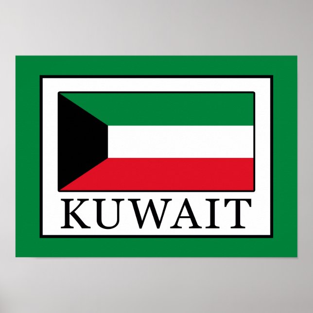 Kuwait Poster (Vorne)