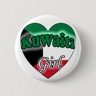 Kuwaiti Girl Button
