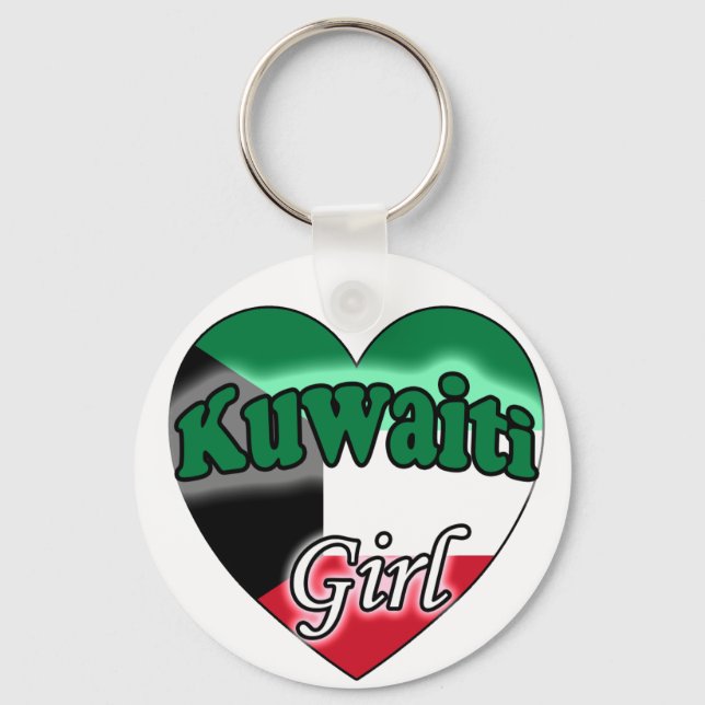 Kuwaiti Girl Schlüsselanhänger (Vorderseite)