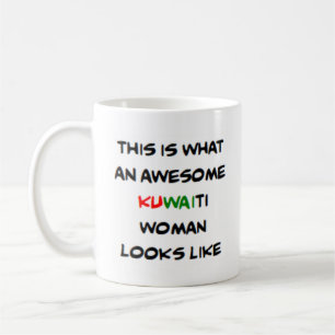 kuwaitische Frau, großartig Kaffeetasse