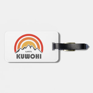 Kuwohi North Carolina Tennessee Gepäckanhänger