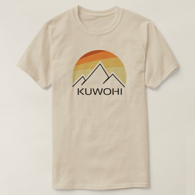 Kuwohi North Carolina Tennessee Retro T-Shirt (Design vorne)