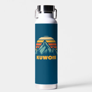 Kuwohi North Carolina Tennessee Retro Türkis Trinkflasche
