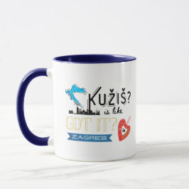 Kužiš? Zagreb Kroatien Tasse